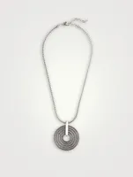 Rata Silver Chain Pendant Necklace