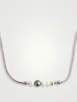 Pearl Station Necklace