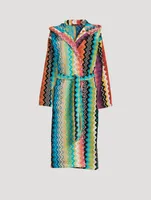 Giacomo Cotton Hooded Bathrobe