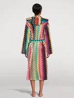 Giacomo Cotton Hooded Bathrobe