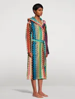 Giacomo Cotton Hooded Bathrobe