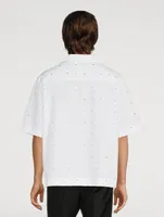 Boxy Fit Short-Sleeve Shirt With Logo