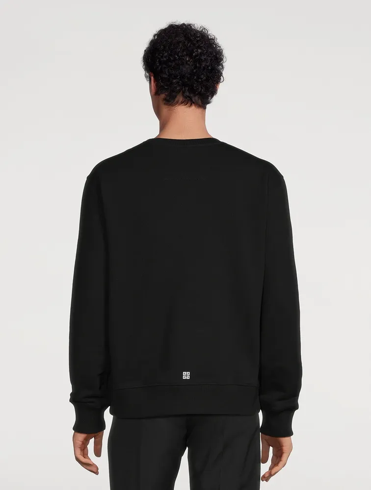 Base Classic Fit Sweatshirt With Studded Logo