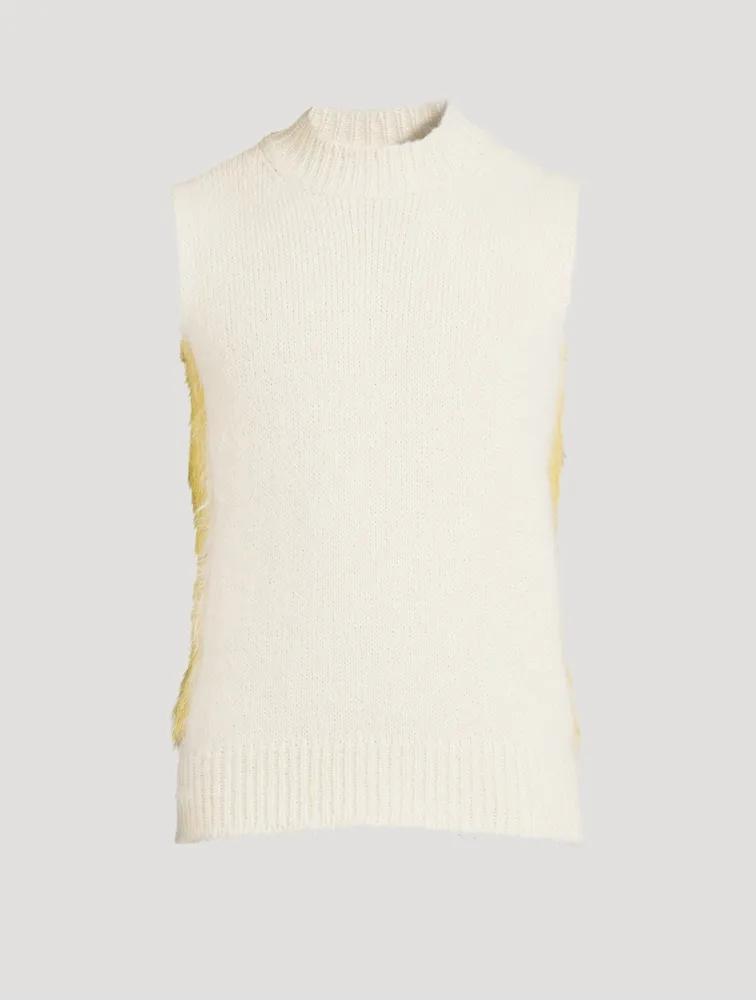 Alpaca And Wool Sweater Vest