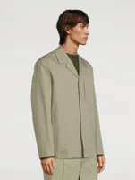 Cotton Boxy Jacket