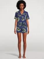 Short-Sleeve Pajama Set Sol Print