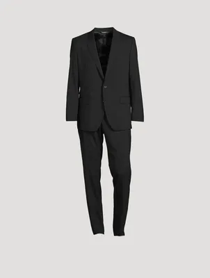 Wool Stretch Two-Piece Suit