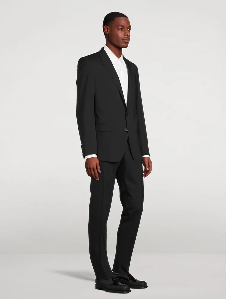 Wool Stretch Two-Piece Suit