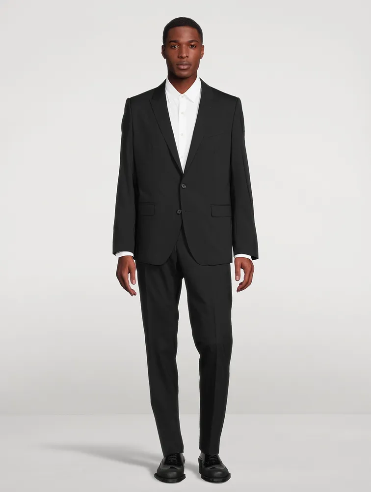 Wool Stretch Two-Piece Suit