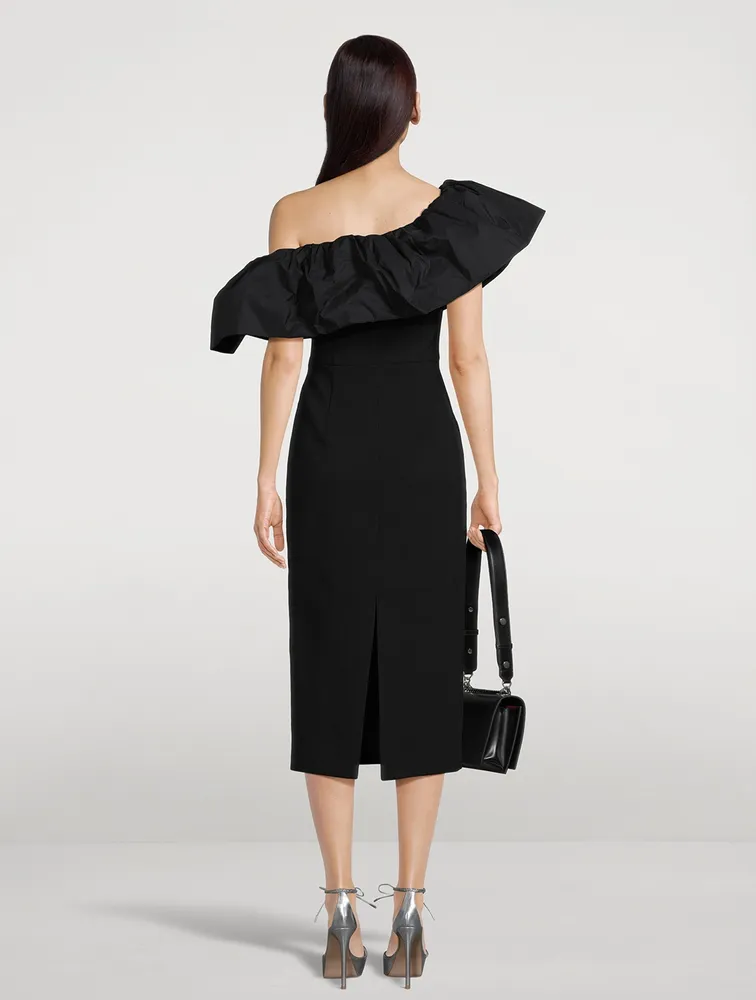 After Hours One-Shoulder Midi Dress