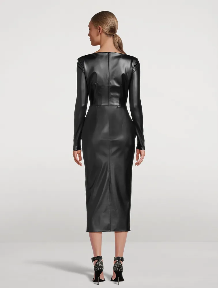 Blade Long-Sleeve Midi Dress