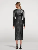 Blade Long-Sleeve Midi Dress