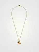 002 Classic Coin Pendant Necklace