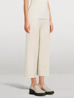 Cheval Wool Cropped Pants