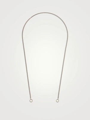 Sterling Silver Not So Heavy Curb Chain Necklace