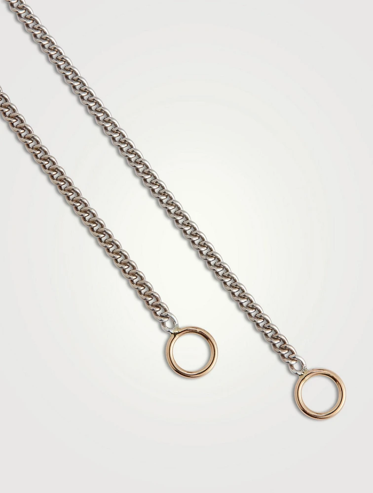 Sterling Silver Not So Heavy Curb Chain Necklace