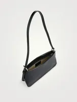 Dulce Semi-Patent Leather Shoulder Bag