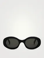 Triomphe Oval Sunglasses