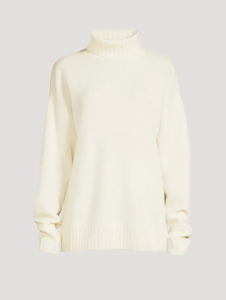 Luxe Cashmere Turtleneck Sweater