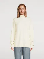 Luxe Cashmere Turtleneck Sweater