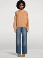 Super Luxe Cashmere Mockneck Sweater