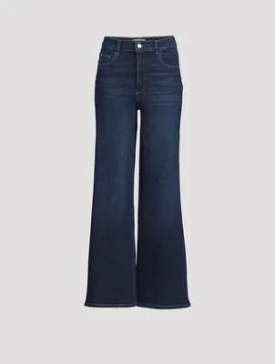Hepburn High-Rise Wide-Leg Jeans
