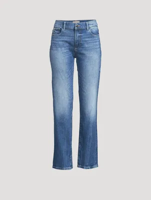 Patti High-Rise Straight Jeans
