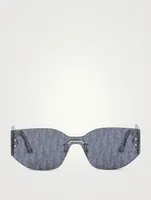 DiorClub M6U Rectangular Sunglasses