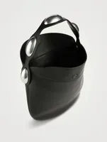 Dome Leather Shoulder Bag