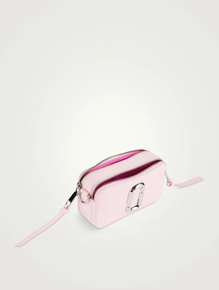 The Utility Snapshot Leather Camera Bag in Pink - Marc Jacobs