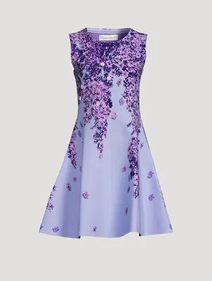 Dégradé Lilac Jacquard Knit Dress