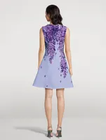 Dégradé Lilac Jacquard Knit Dress