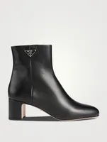 Leather Ankle Boots