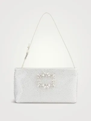 Mini Nightlily Crystal Mesh Shoulder Bag