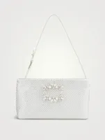 Mini Nightlily Crystal Mesh Shoulder Bag