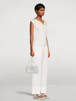Mini Nightlily Crystal Mesh Shoulder Bag