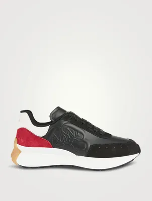 Sprint Runner Leather Sneakers