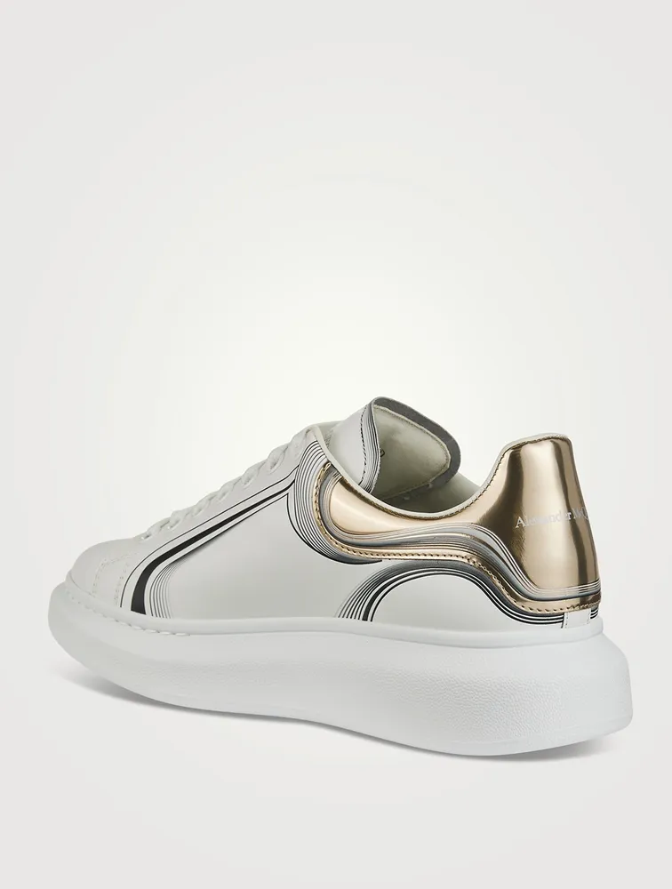 Oversized Leather Sneakers