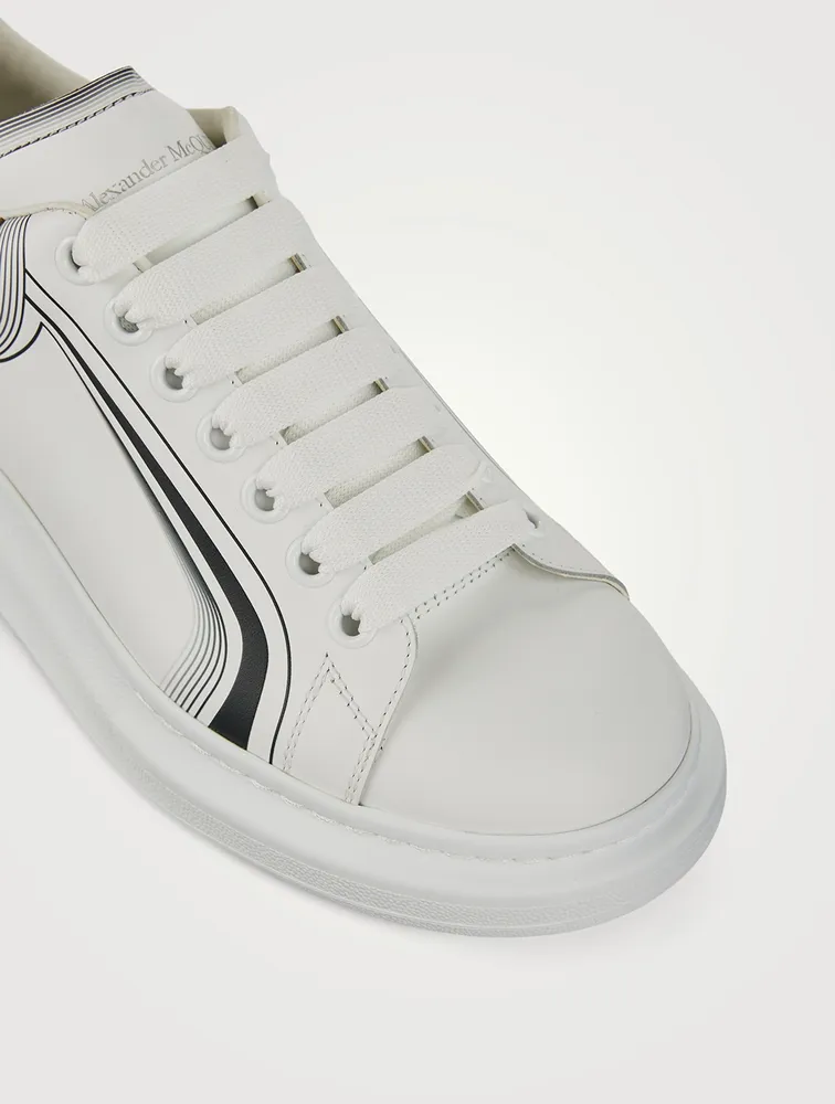 Oversized Leather Sneakers