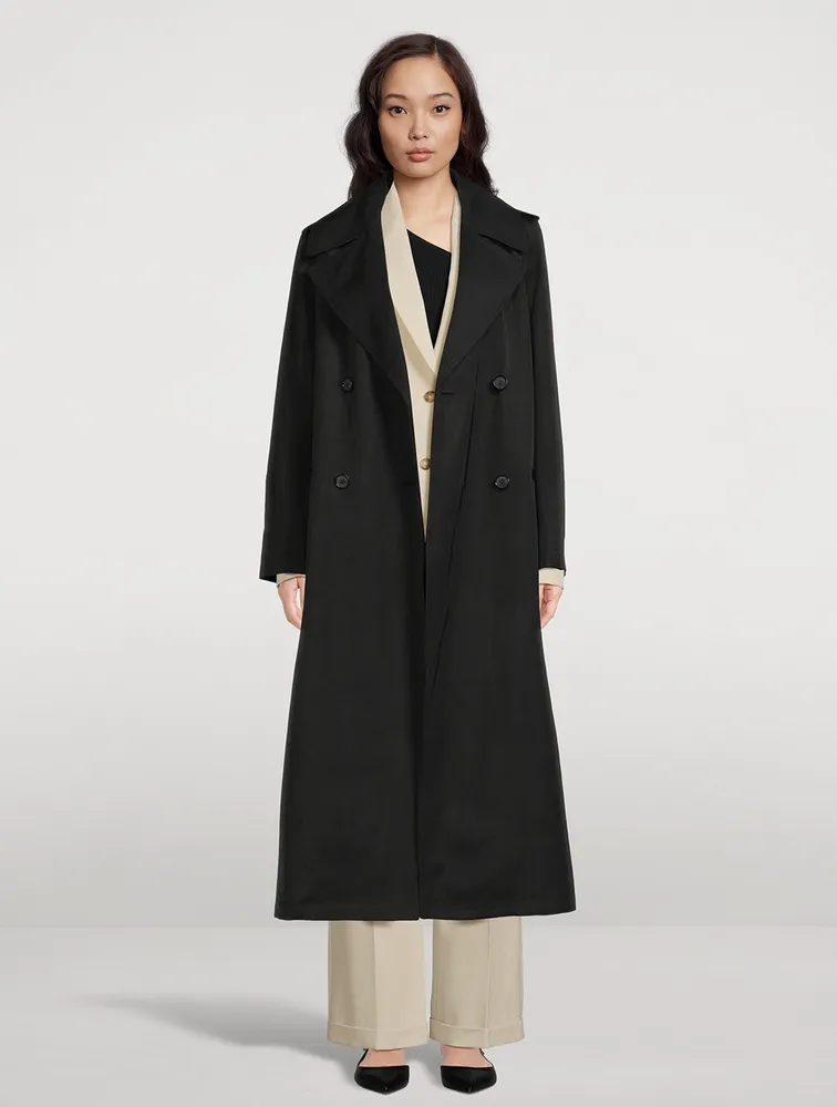 Double-Breasted Trench Coat