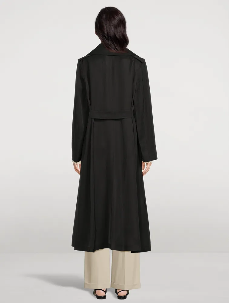 Double-Breasted Trench Coat