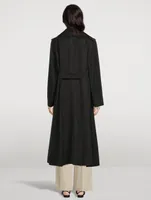 Double-Breasted Trench Coat