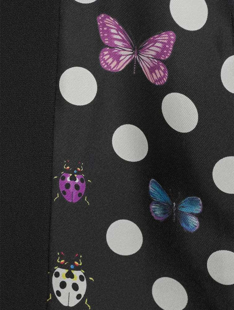Versace x Dua Lipa Butterflies Mini Dress