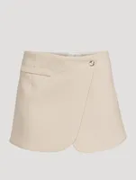 Wrap Mini Skirt