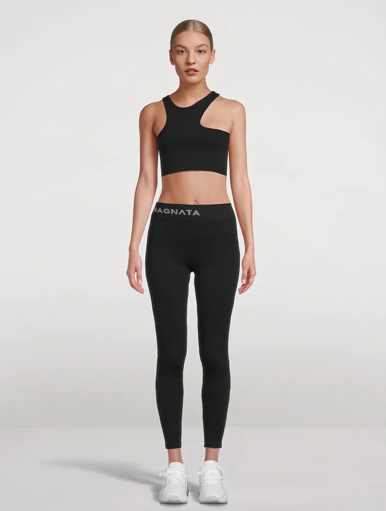 Yang Rib RWS Wool-Blend Leggings