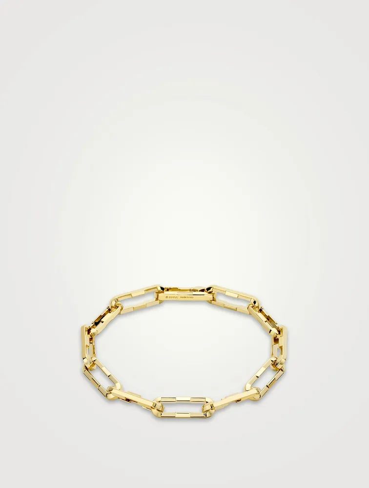 18K Gold Bracelet Gucci Link to Love