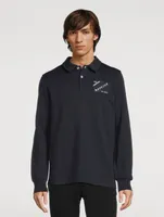 Cotton Polo Sweatshirt