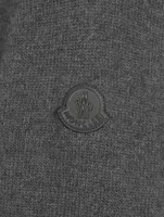 Wool Padded Down Cardigan