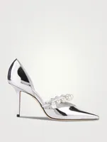 Aurelie Mirror Leather d'Orsay Pumps
