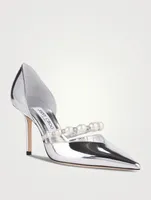 Aurelie Mirror Leather d'Orsay Pumps